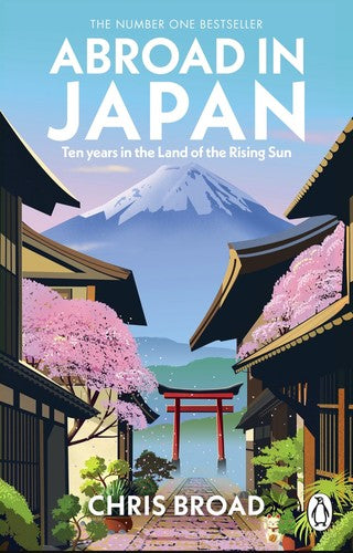 Abroad in Japan by Chris Broad — Book Cover
